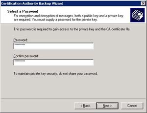 5.c. Click on 'Create and submit a request to this CA'