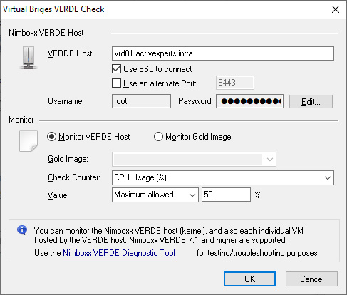 ActiveXperts Network Monitor VERDE check